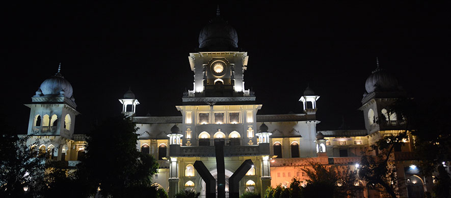 University of Lucknow, Night View