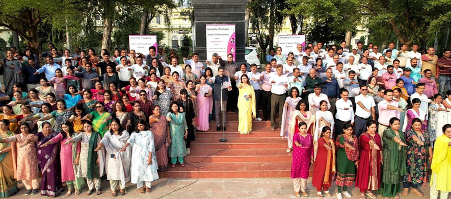 Mission Shakti Phase 5 oath-taking ceremony at the University of Lucknow