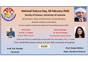 National Science Day, 28 February 2026