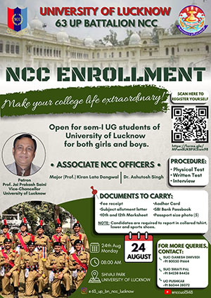 63 UP BN NCC Enrollment