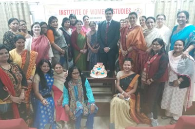 International Womens Day Celebrating at University of Lucknow