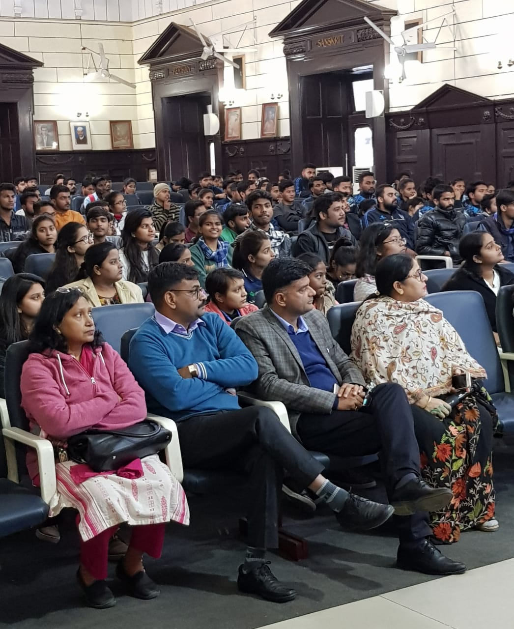 Interaction of VC with Students