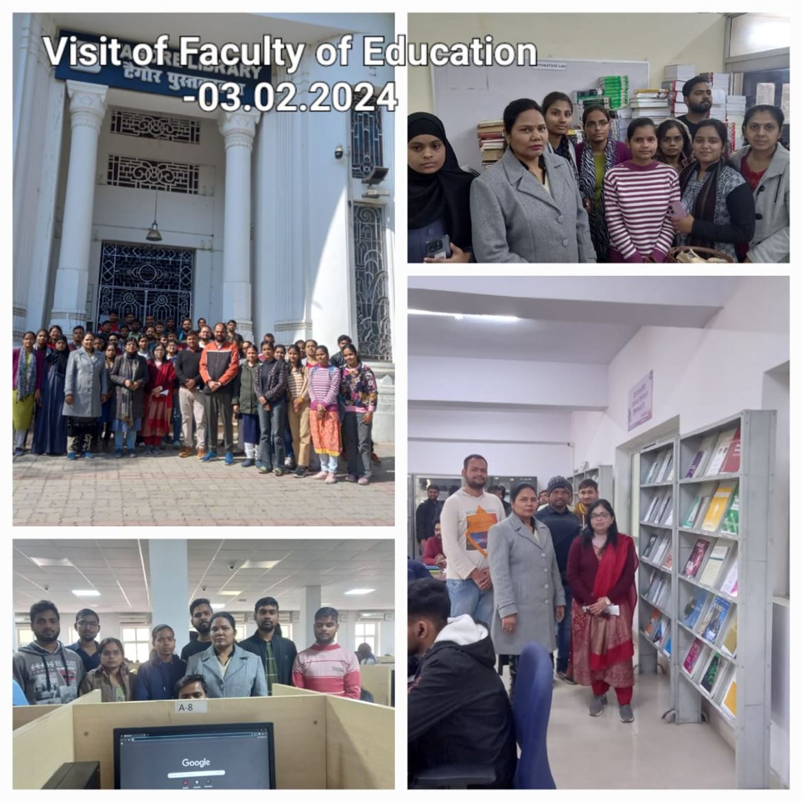 Visit of Students from faculty of education